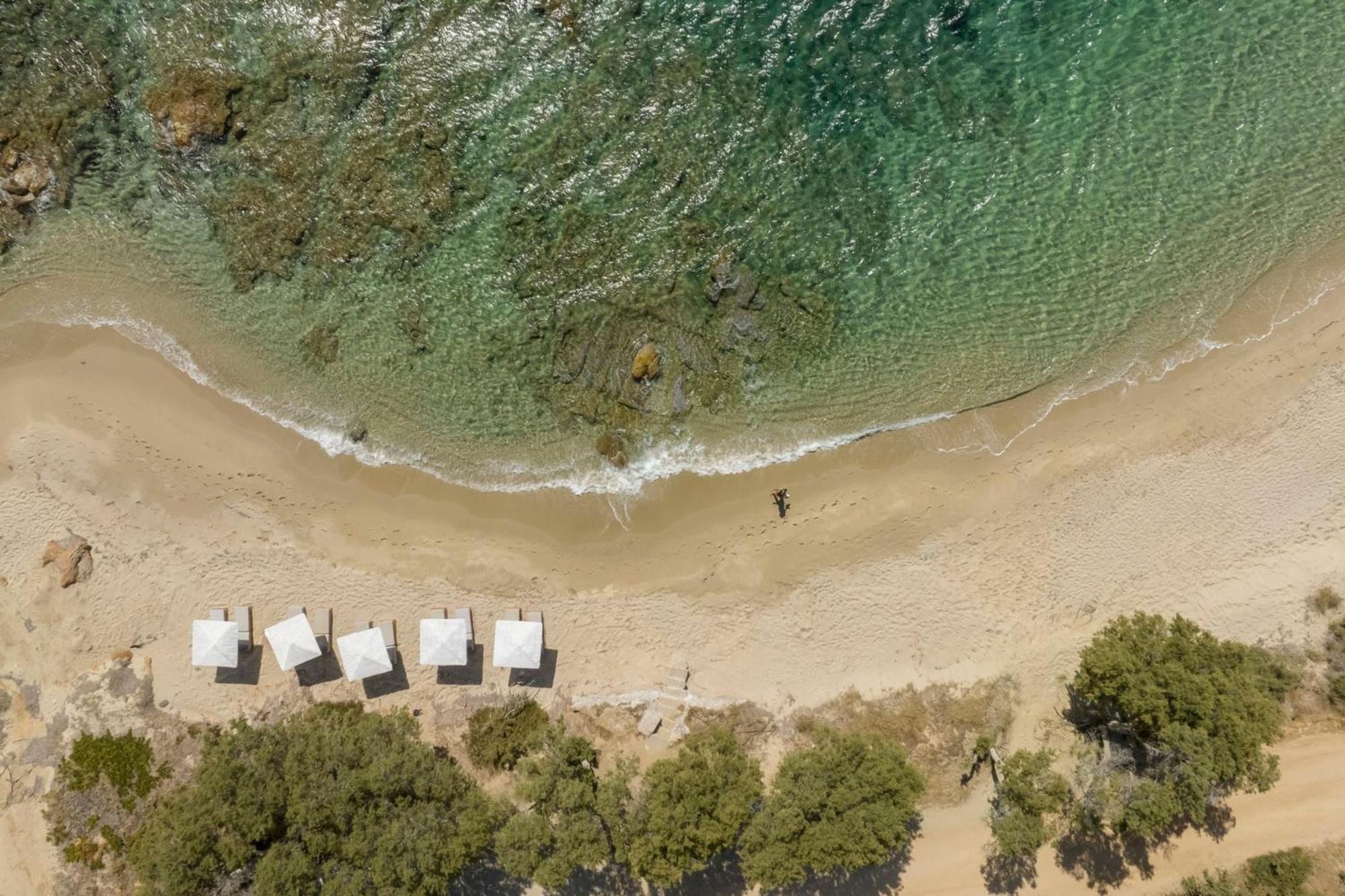Villa Dione, Private Pool & Seaview By Naxos Dunes Kastrákion Eksteriør billede